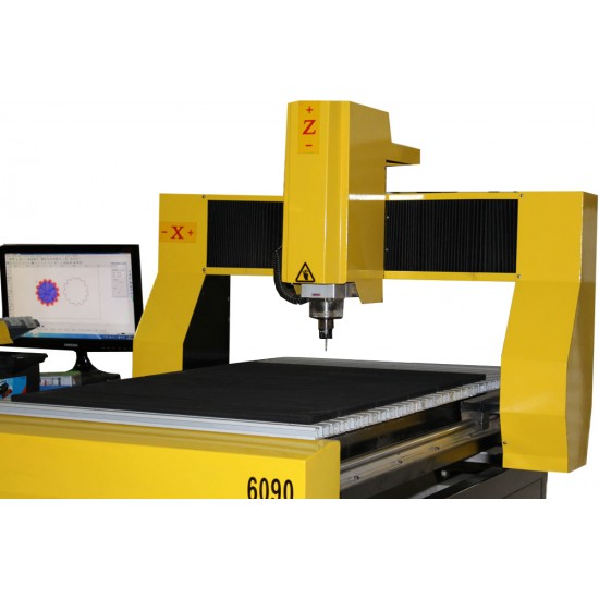 Máquina Fresadora Router CNC Ruijie ZM6090 60x90cm – Spindle Água 1.5KW 2CV Máquina Fresadora Router CNC Ruijie ZM6090 60x90cm – Spindle Água 1.5KW 2CV