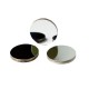 Espelho 20mm Molibdênio (Traseira de Metal) Espelho 20mm Molibdênio (Traseira de Metal)