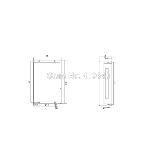 Driver Nema 34 - ND882 (4 Vias) Driver Nema 34 - ND882 (4 Vias)