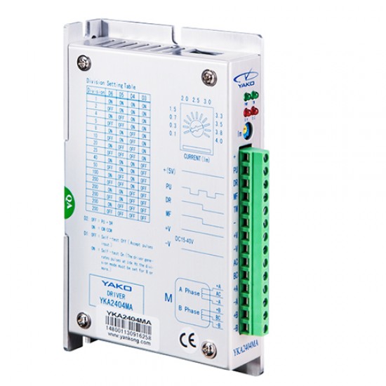 Driver Nema 23 - Yakotec - YKA2304ME (6 Vias) Driver Nema 23 - Yakotec - YKA2304ME (6 Vias)