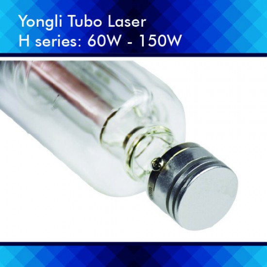 Tubo Laser 130w Pico 150w Yongli H6 8.500hrs Máquina Laser Co² Tubo Laser 130w Pico 150w Yongli H6 8.500hrs Máquina Laser Co²